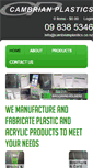 Mobile Screenshot of cambrianplastics.co.nz
